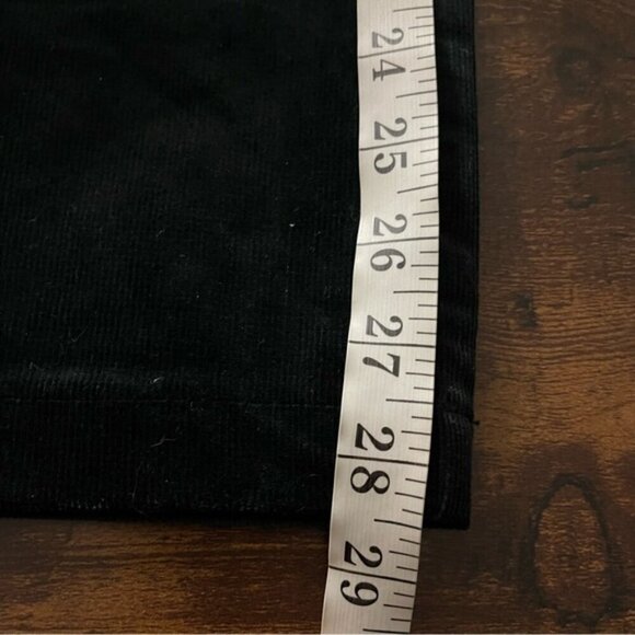 Smash + Tess City wide leg pant in midnight black high rise corduroy NWT size XS - Picture 7 of 11